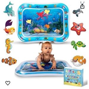 Tummy Time Water Mat for Babies – 16 New Designs and Colors